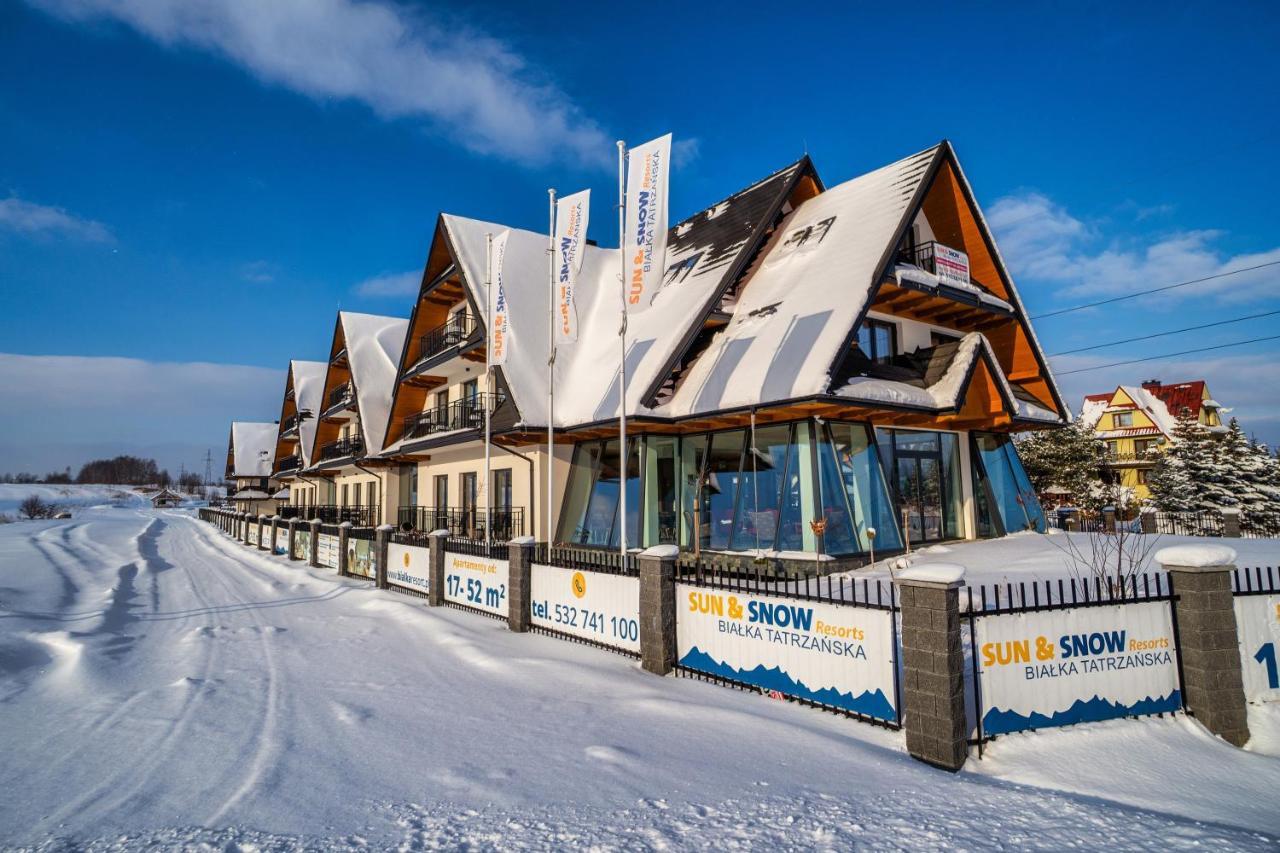 Apartamenty Sun & Snow Resorts E Bialka Tatrzanska Z Sauna Ngoại thất bức ảnh